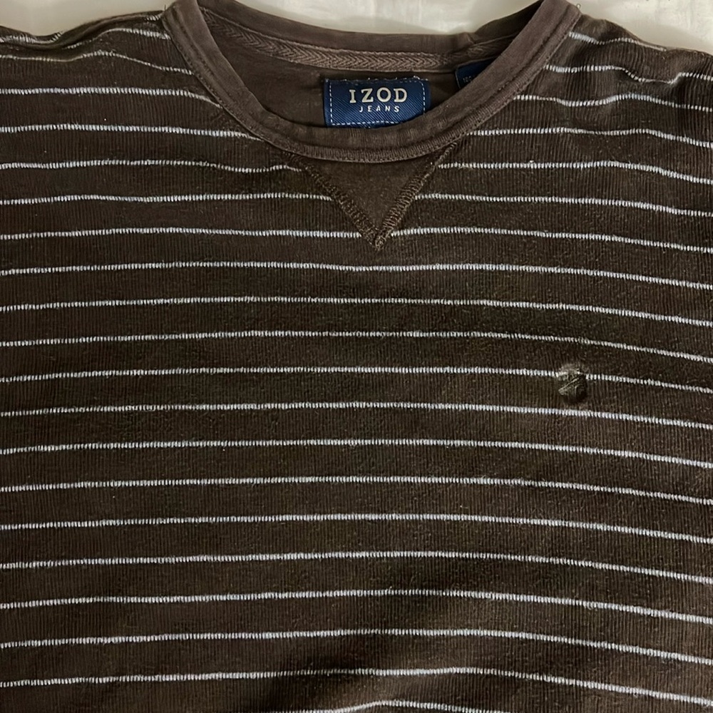 IZOD JEANS SWEATSHIRT